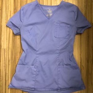 Jaanuu Ceil Blue Scrub Top